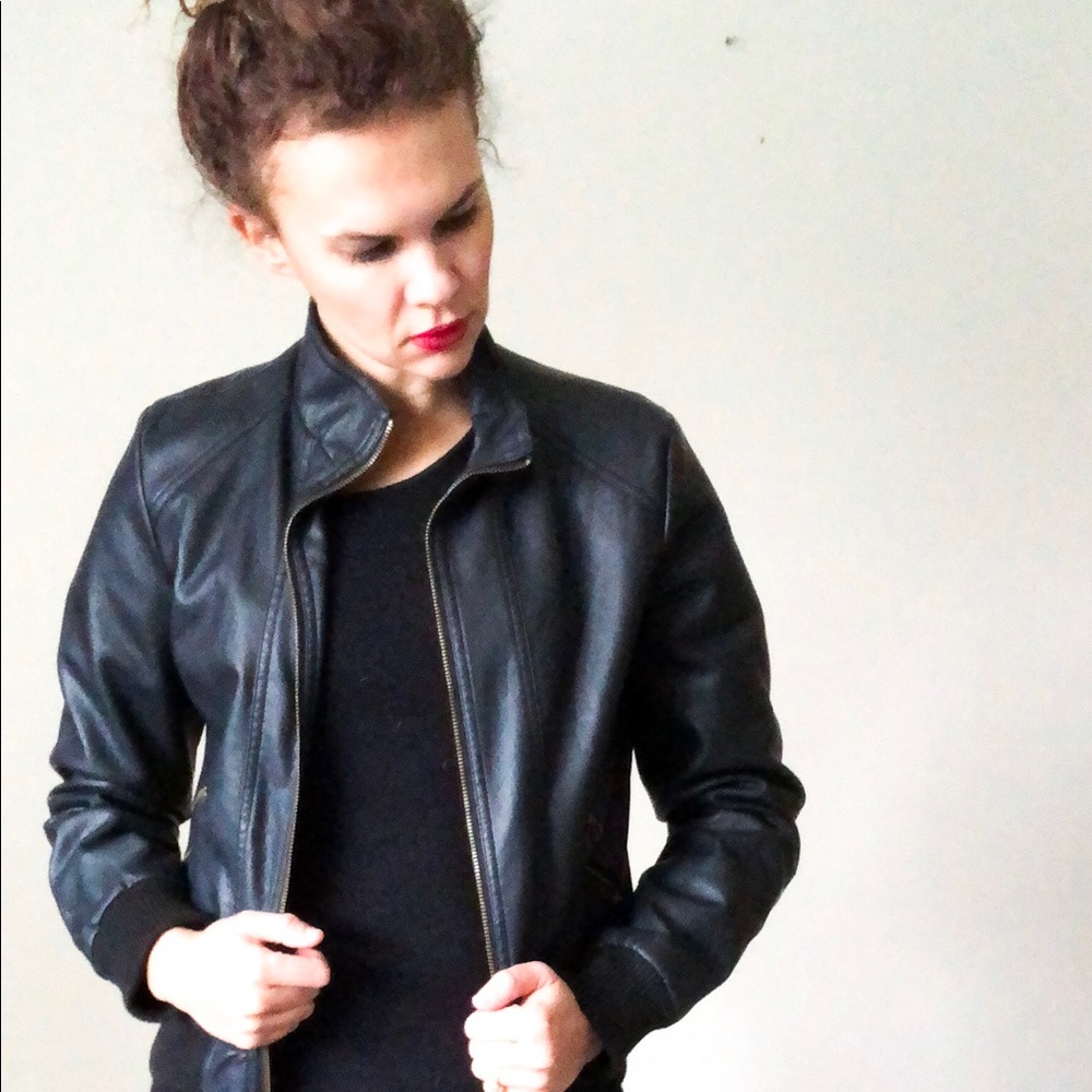 Miss London Faux/Polyester Jacket